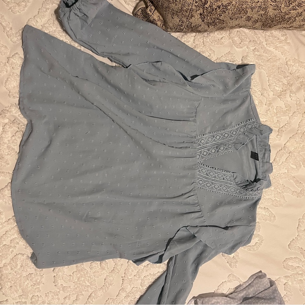 Women's Blue Blouse